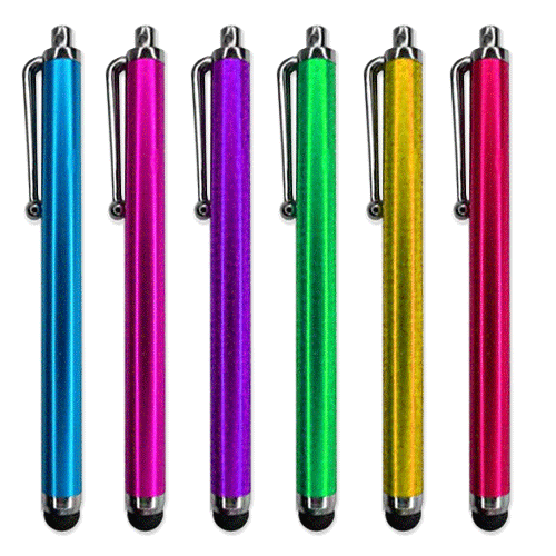 Colourful Soft Touch Stylus Pen - Stylus Pen
