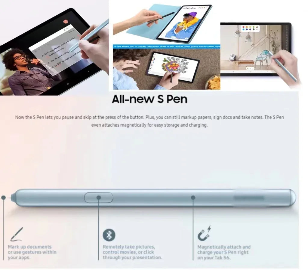 Samsung Galaxy Tab S6 Stylus S-Pen with Bluetooth