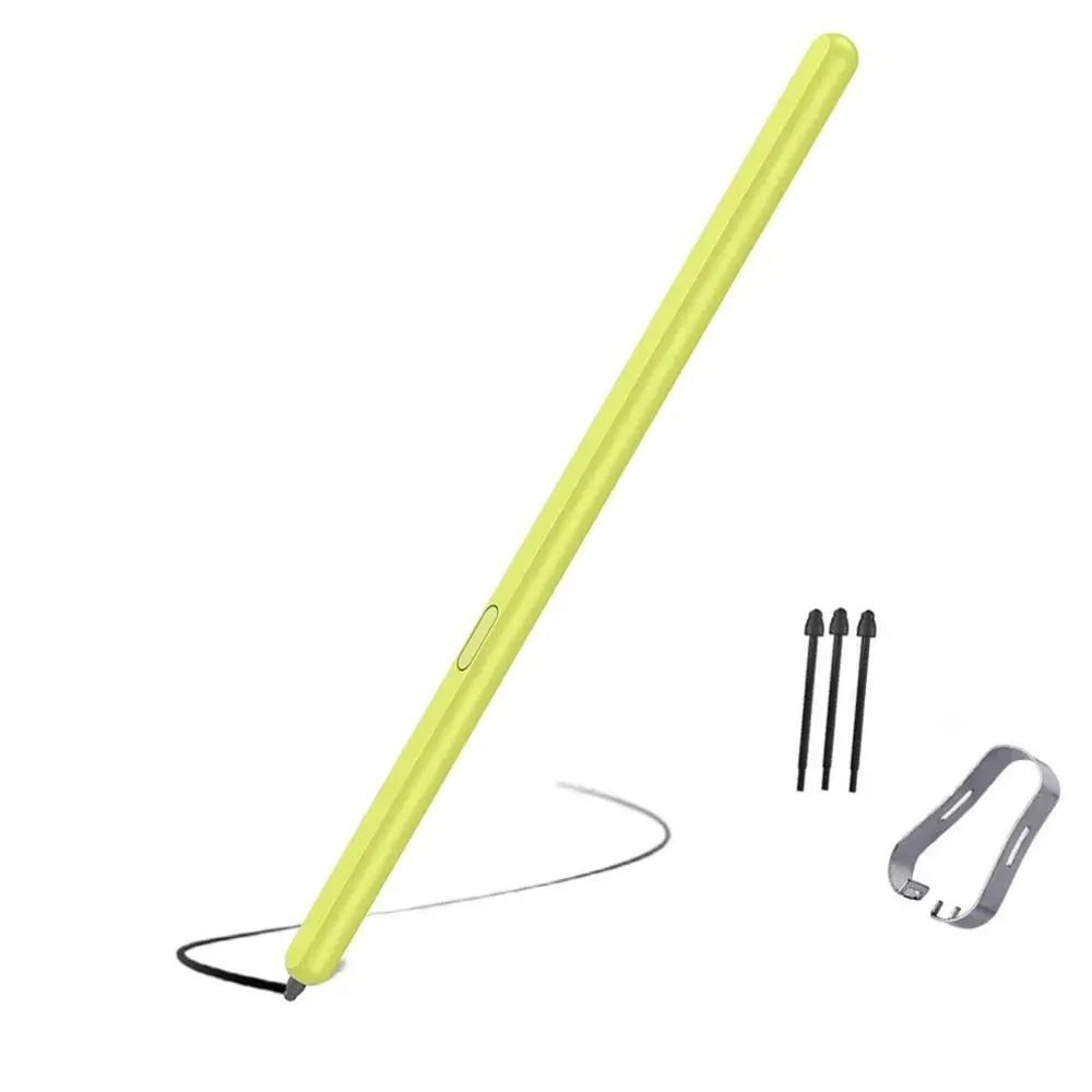 Stylusshop lime green slim stylus with three replacement tips and metal remover tool best stylus for Samsung Z Fold3