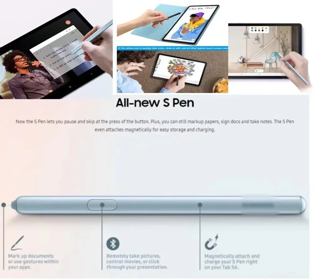 Samsung Galaxy Tab S6 Stylus S-Pen with Bluetooth