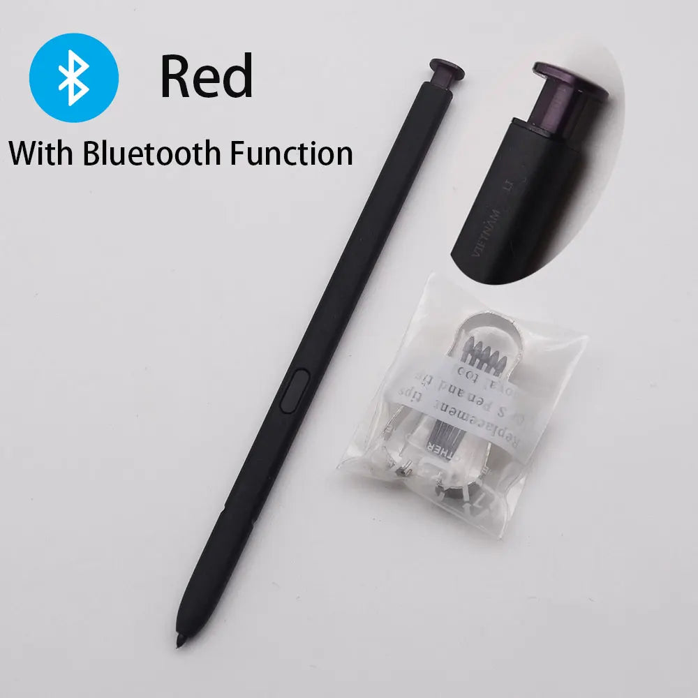 Red Galaxy S22 Ultra S-Pen with Bluetooth Function for Enhanced Productivity