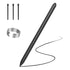 Stylusshop International Stylus Pen in Black with Replacement Tips and Grip Ring for Precise Drawing