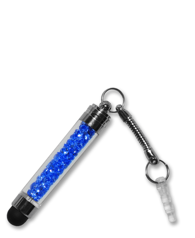 Torpedo Crystal Stylus Blue