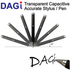 Collection de stylets à disque Dagi